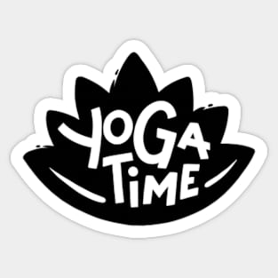 Yoga time Sticker